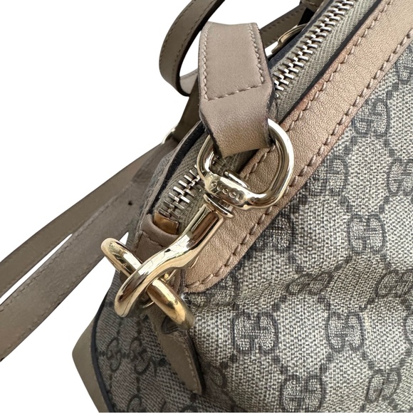 GUCCI GG Supreme Large Nice Dome Satchel - Picture 7 of 17